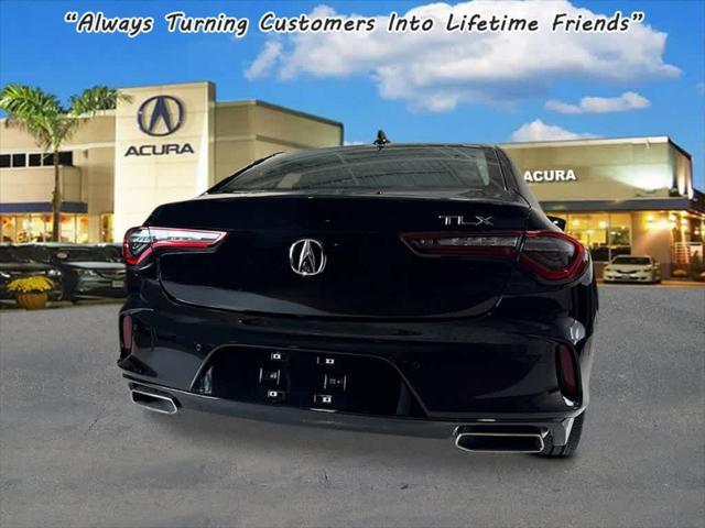 new 2025 Acura TLX car, priced at $47,195