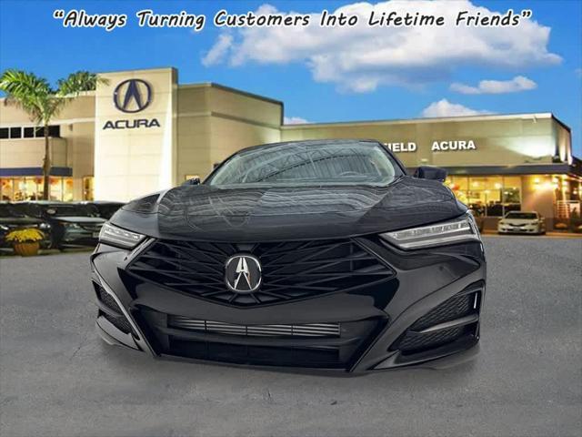 new 2025 Acura TLX car, priced at $47,195