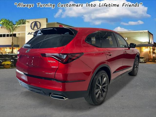 new 2025 Acura MDX car, priced at $63,750