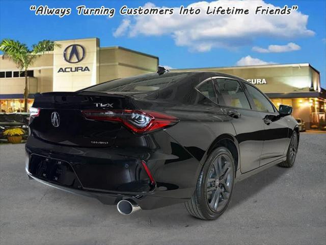 new 2025 Acura TLX car, priced at $52,195