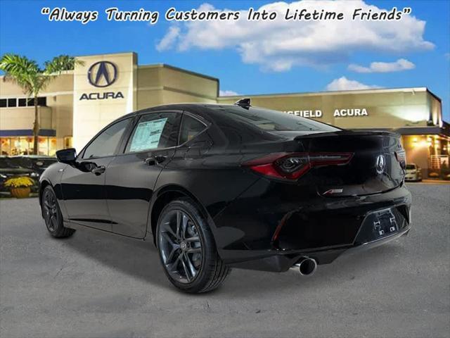 new 2025 Acura TLX car, priced at $52,195