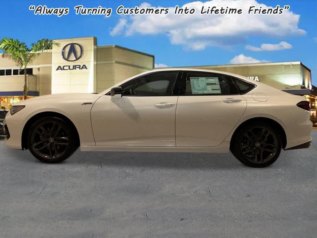 new 2025 Acura TLX car, priced at $52,195