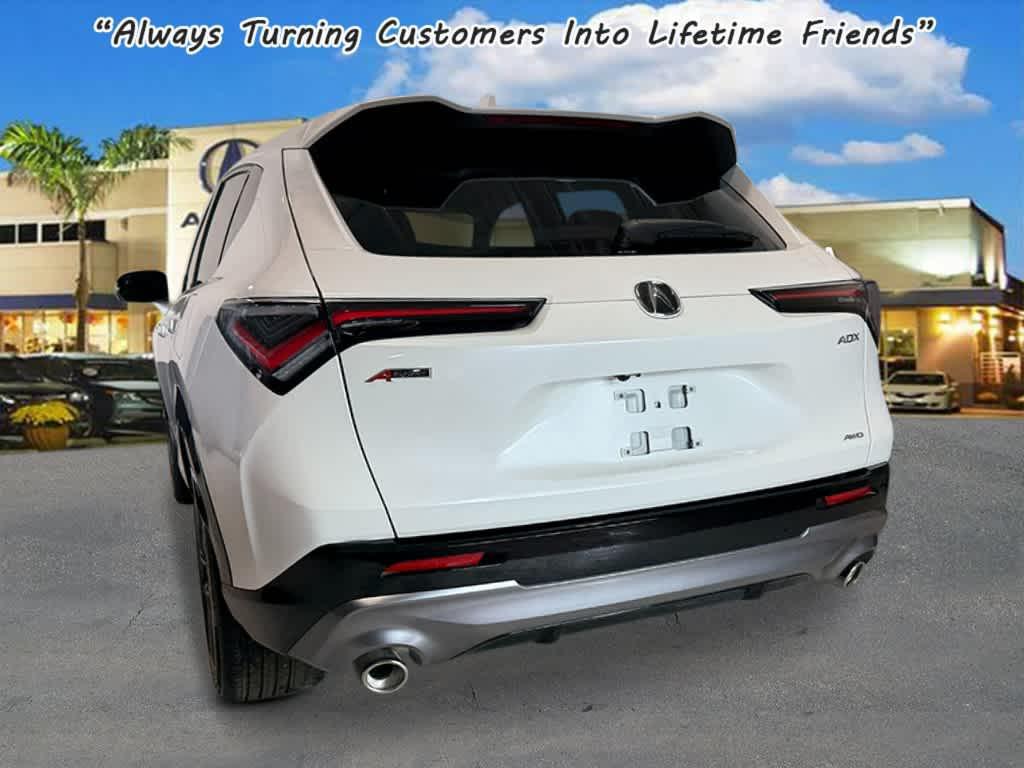 new 2025 Acura ADX car, priced at $41,950