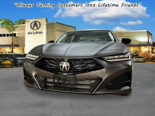 new 2025 Acura TLX car, priced at $47,195
