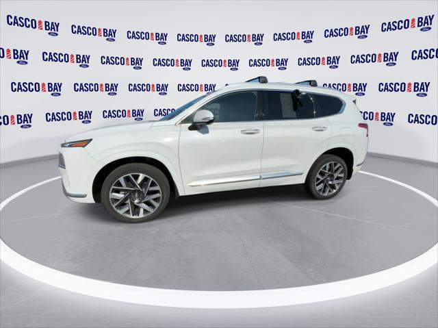 used 2021 Hyundai Santa Fe car, priced at $29,985