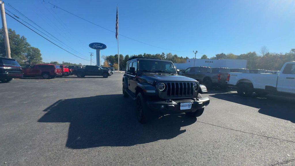 used 2021 Jeep Wrangler Unlimited car, priced at $32,985