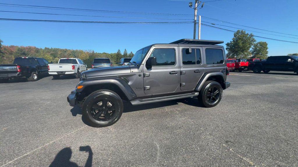 used 2021 Jeep Wrangler Unlimited car, priced at $32,985