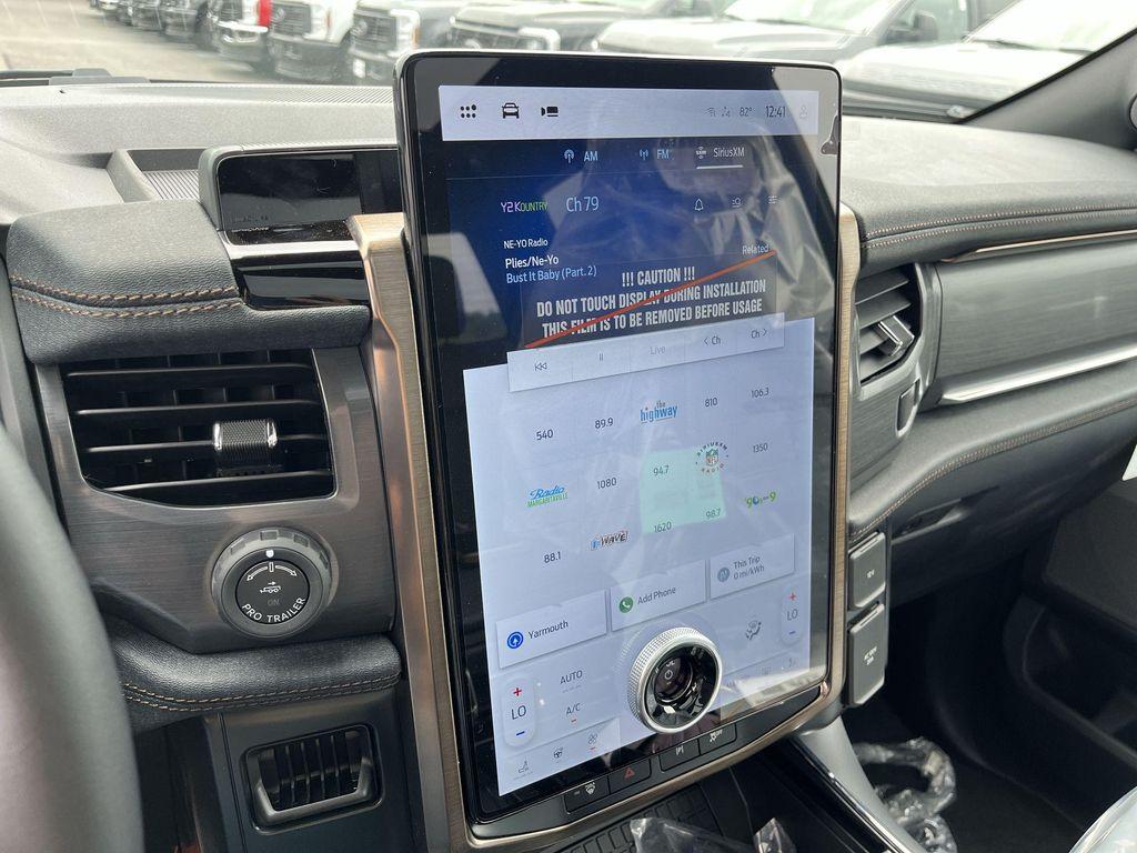 new 2025 Ford F-150 Lightning car, priced at $69,825