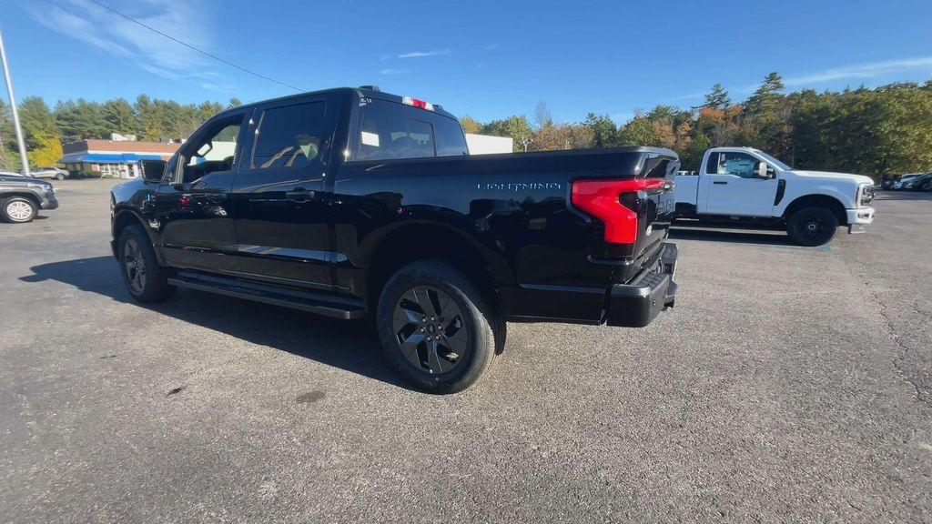 new 2025 Ford F-150 Lightning car, priced at $73,990