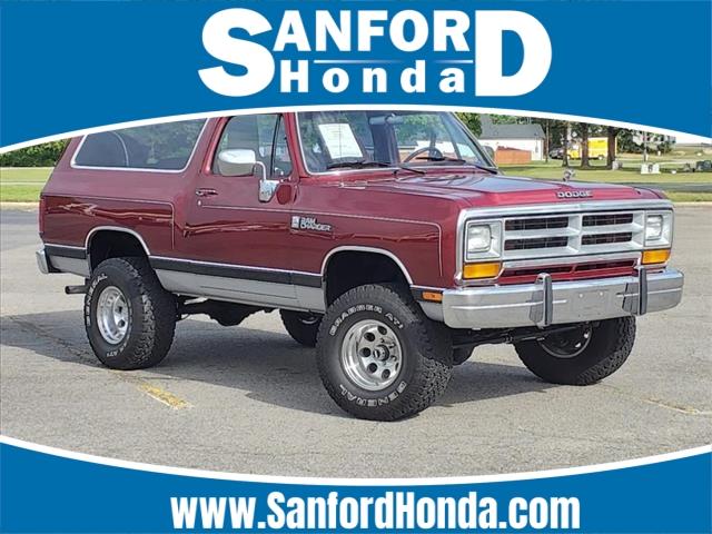 used 1989 Dodge Ramcharger car, priced at $39,093