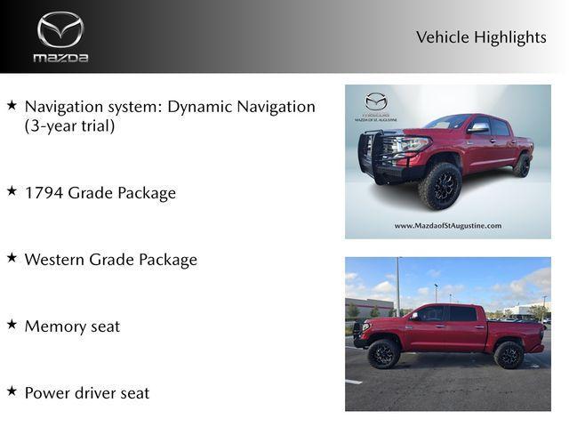 used 2021 Toyota Tundra car, priced at $38,200