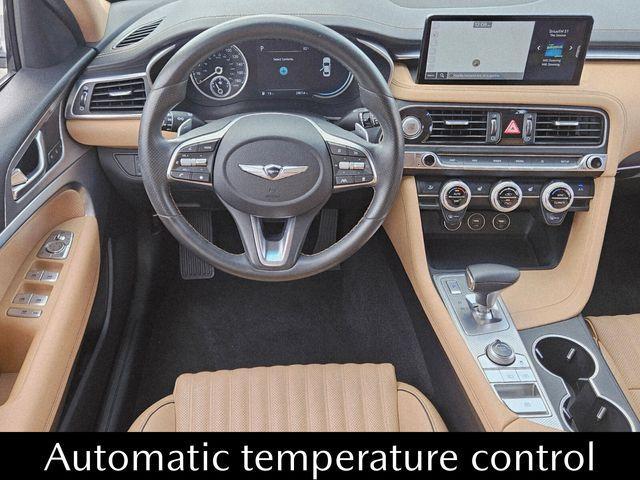 used 2022 Genesis G70 car, priced at $30,000