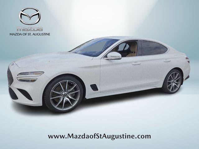 used 2022 Genesis G70 car, priced at $30,000