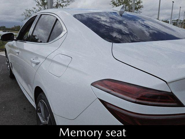 used 2022 Genesis G70 car, priced at $30,000