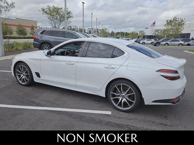 used 2022 Genesis G70 car, priced at $30,000