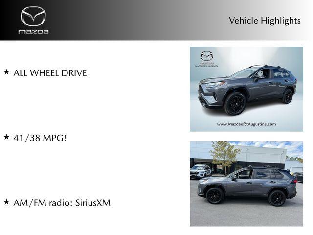 used 2022 Toyota RAV4 Hybrid car, priced at $30,577