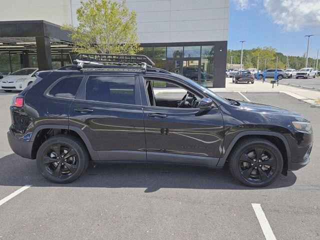 used 2021 Jeep Cherokee car, priced at $16,500