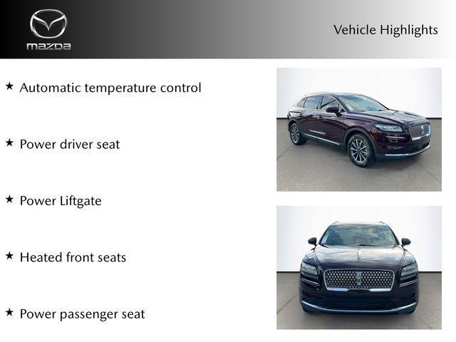 used 2021 Lincoln Nautilus car, priced at $21,477