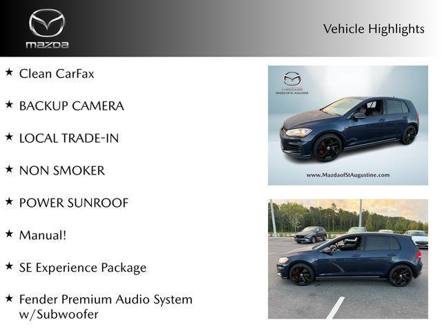 used 2019 Volkswagen Golf GTI car, priced at $20,977