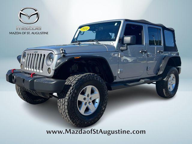 used 2014 Jeep Wrangler Unlimited car, priced at $16,000
