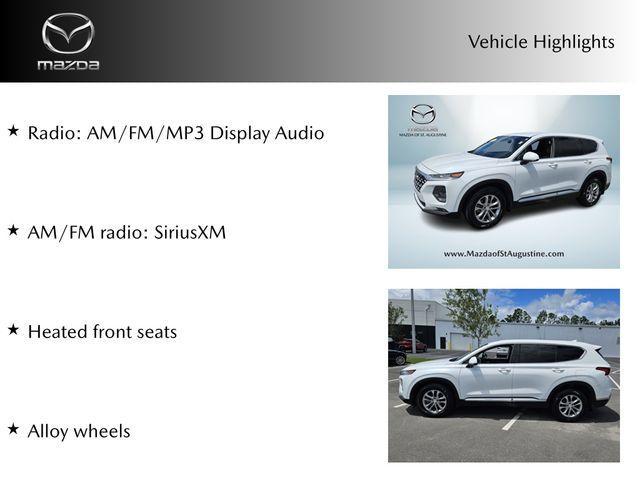 used 2020 Hyundai Santa Fe car, priced at $17,977