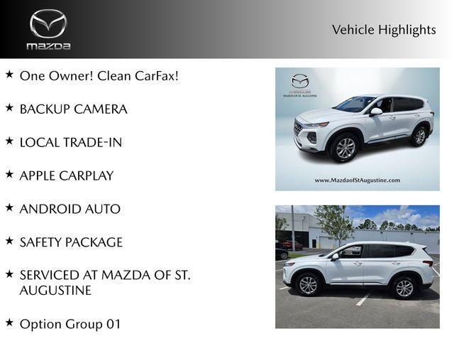 used 2020 Hyundai Santa Fe car, priced at $17,977