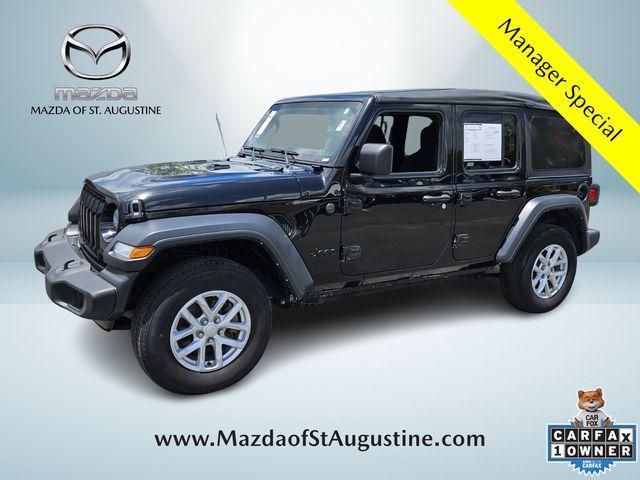 used 2023 Jeep Wrangler car, priced at $25,577
