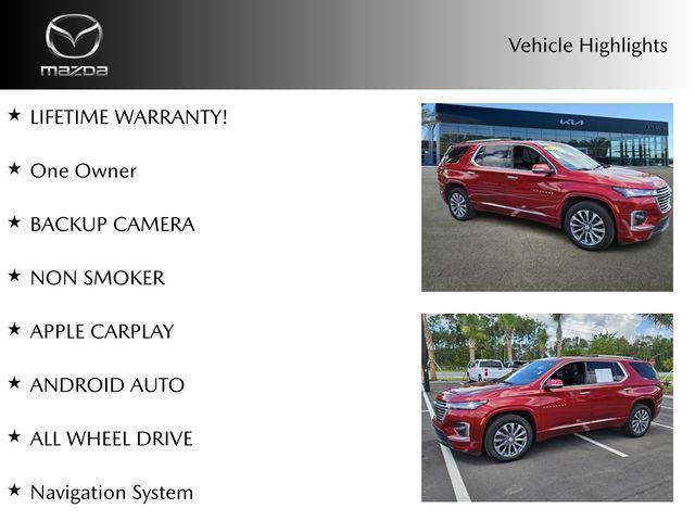 used 2023 Chevrolet Traverse car, priced at $37,000