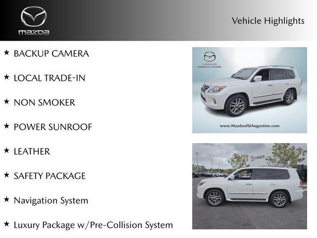 used 2015 Lexus LX 570 car, priced at $29,500