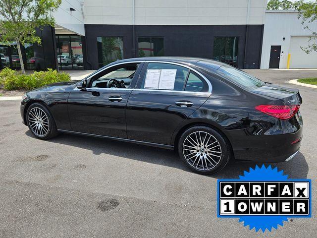 used 2024 Mercedes-Benz C-Class car, priced at $34,988