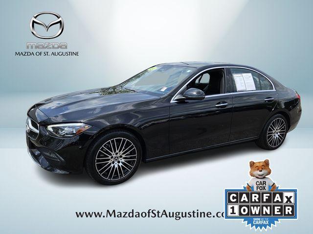 used 2024 Mercedes-Benz C-Class car, priced at $34,988
