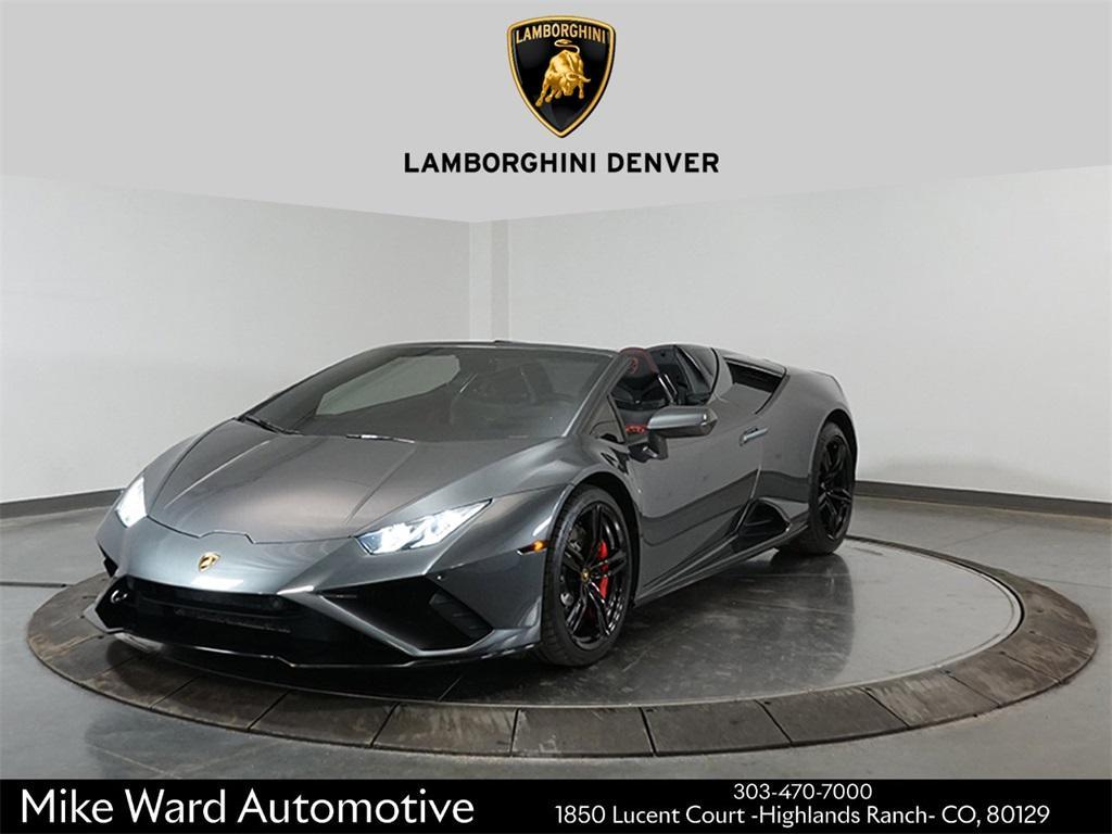 used 2022 Lamborghini Huracan EVO car, priced at $279,990