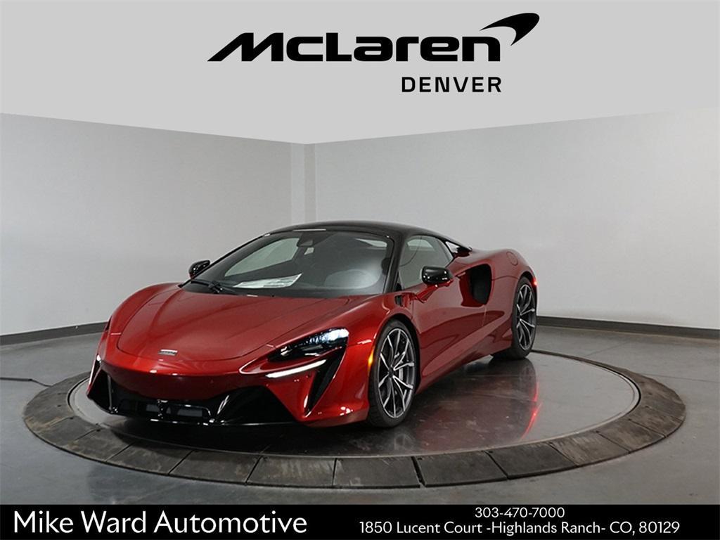 new 2026 McLaren Artura car, priced at $297,950
