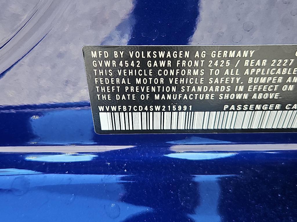 new 2025 Volkswagen Golf R car, priced at $54,614