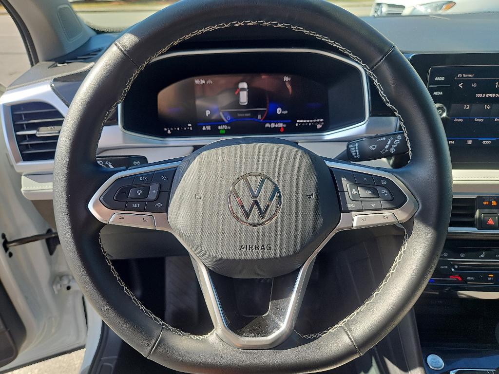 used 2025 Volkswagen Taos car, priced at $28,500
