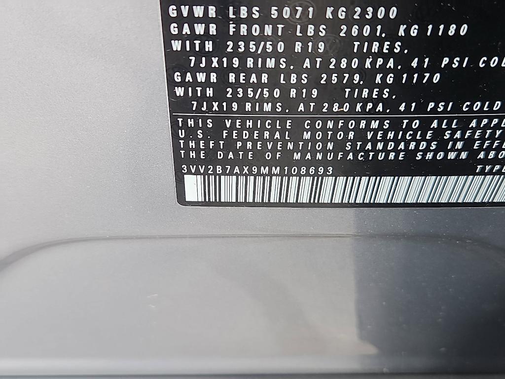 used 2021 Volkswagen Tiguan car, priced at $23,500