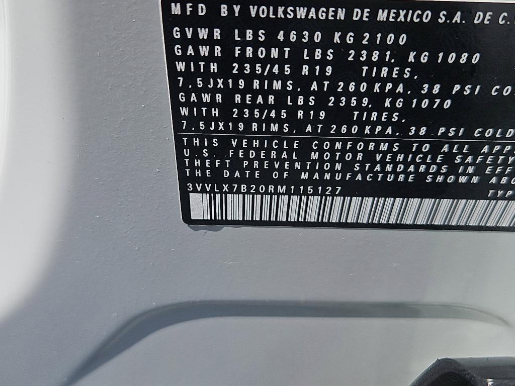 used 2024 Volkswagen Taos car, priced at $26,900