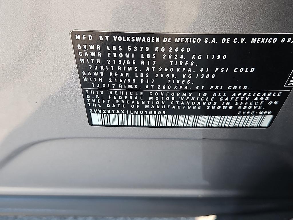 used 2020 Volkswagen Tiguan car, priced at $19,900