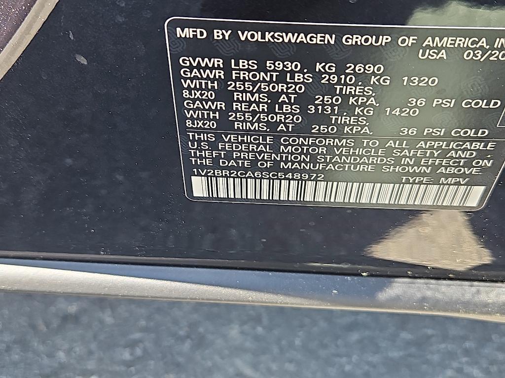 new 2025 Volkswagen Atlas car, priced at $47,726