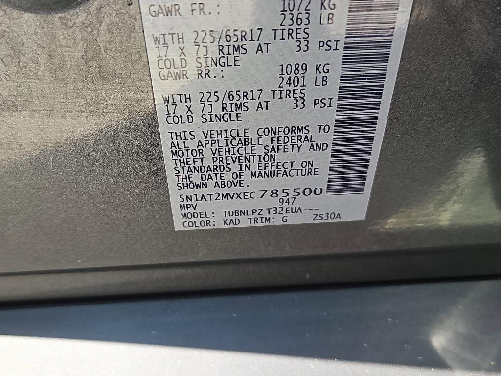 used 2014 Nissan Rogue car, priced at $8,500