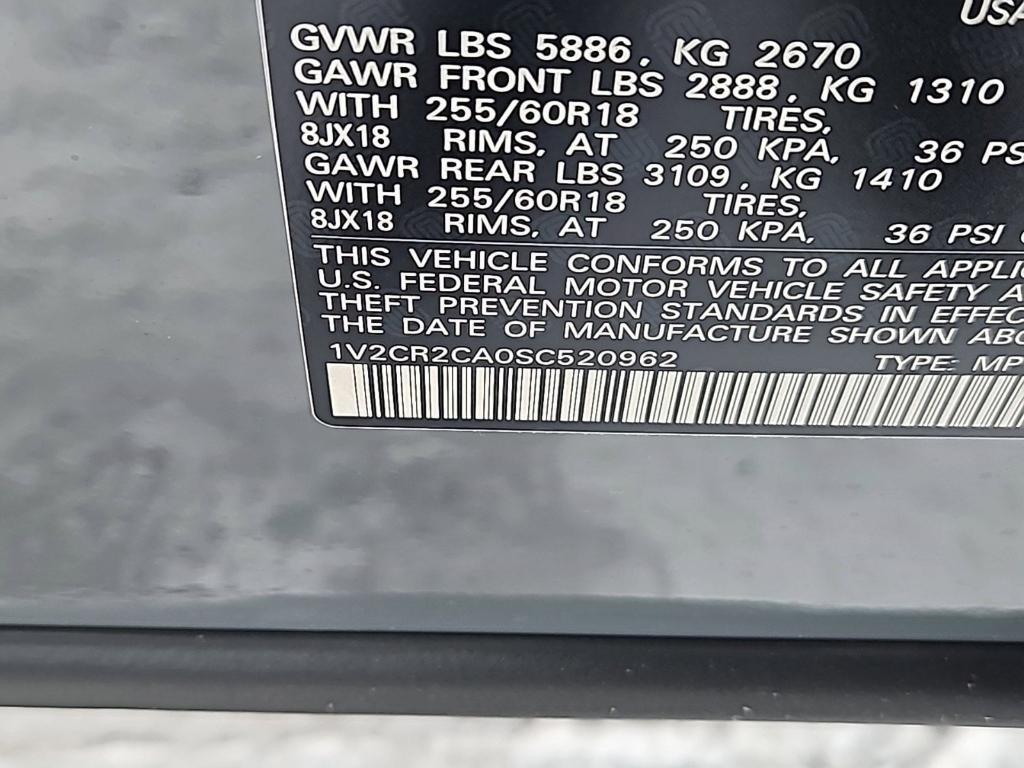 new 2025 Volkswagen Atlas car, priced at $45,986