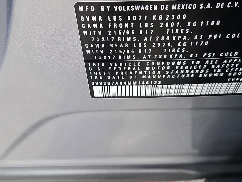 used 2021 Volkswagen Tiguan car, priced at $21,500