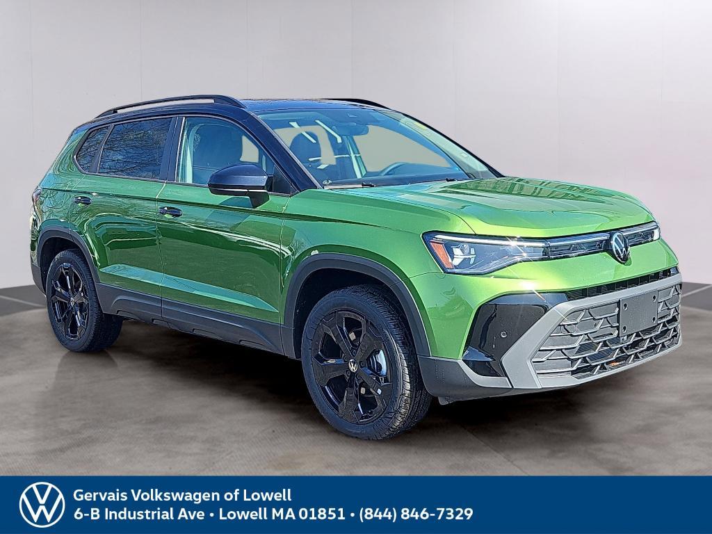 new 2025 Volkswagen Taos car, priced at $34,426