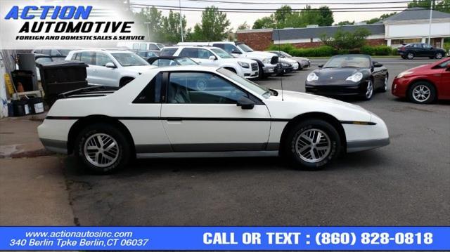 used 1985 Pontiac Fiero car, priced at $13,995