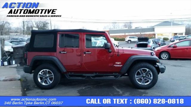 used 2013 Jeep Wrangler Unlimited car, priced at $14,995