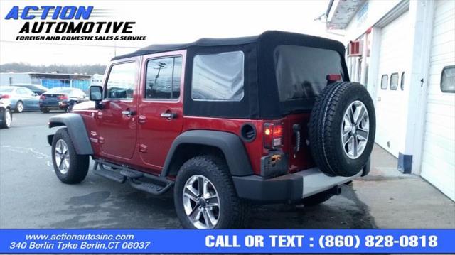 used 2013 Jeep Wrangler Unlimited car, priced at $14,995