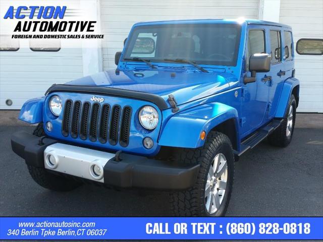 used 2015 Jeep Wrangler Unlimited car, priced at $19,995