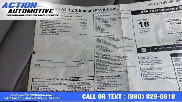 used 2008 Audi A3 car, priced at $7,995