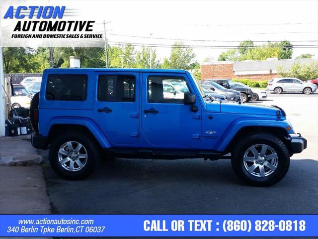 used 2015 Jeep Wrangler Unlimited car, priced at $16,995