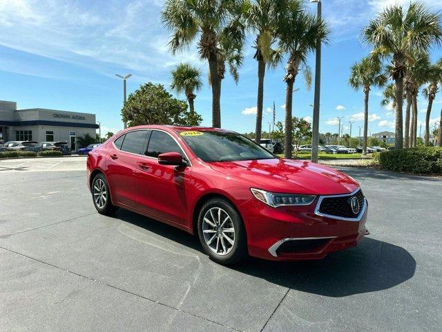 used 2018 Acura TLX car, priced at $18,500